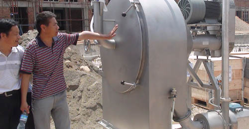 洛南成华公司马铃薯精淀粉项目进口设备抵达