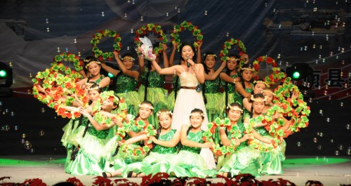 洛南县举办“播种希望”文艺晚会