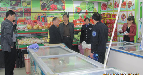 柞水农业局开展农产品质量安全监管工作