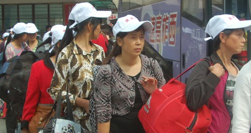 柞水县第一批赴疆拾棉工归来