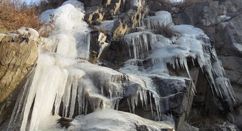 秦岭最美是商洛之冰瀑奇观