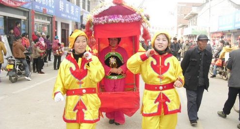 丹凤县商镇民间花鼓小调《抬花轿》