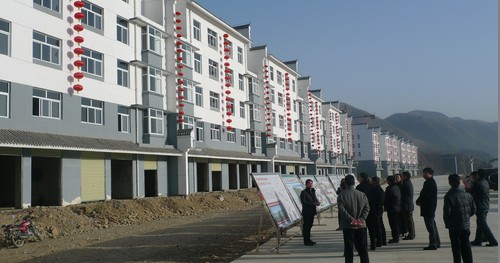 丹凤江北新区陕南移民搬迁安置点近期可入住