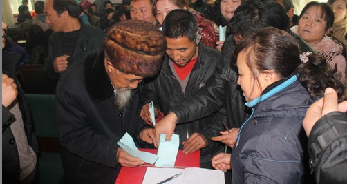 柞水：村民投票表决西甘沟景区开发