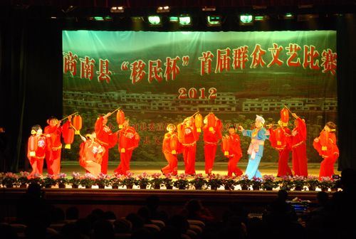 商南首届群众文艺比赛拉开帷幕