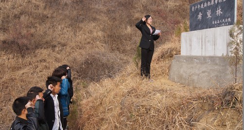 商南法院创建帮教希望林