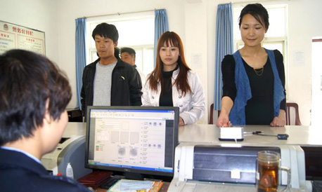 丹凤居民身份证指纹信息登记工作启动