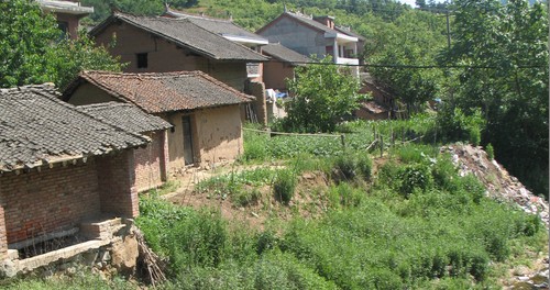 商州某地河道垃圾成堆