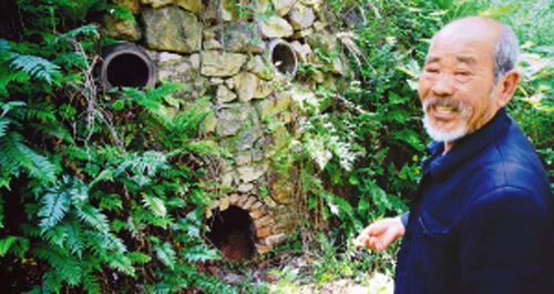 丹凤小山村保存清代龙窑