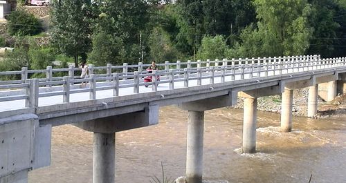 柞水柴庄镇莲花沟口金钱河大桥竣工通车