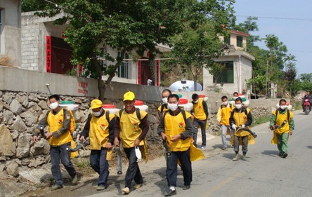 柞水农业植保部门组建植保专业防治队