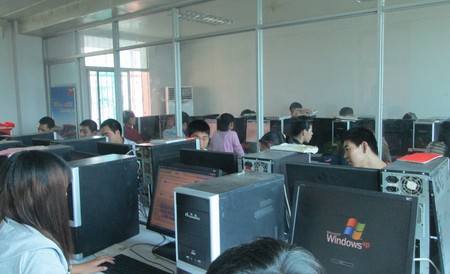 商南残联举办计算机培训班