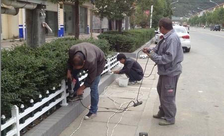 柞水石瓮镇对新农村建设项目进行规划建设