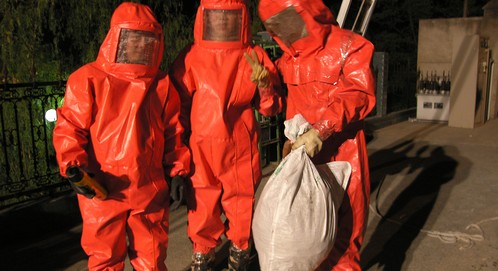 商南县消防大队摘除“葫芦包”