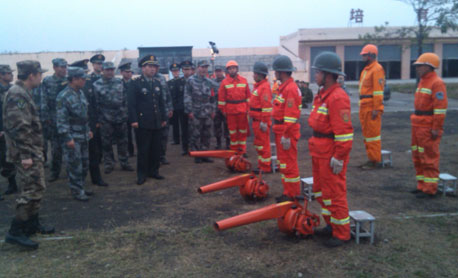 柞水参加全省森林防火队伍跨区联合训练