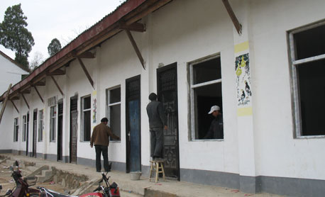 丹凤县寺坪镇龙嘴村“幸福院”已基本建成