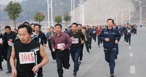 商南县举办庆元旦、春节冬季越野赛