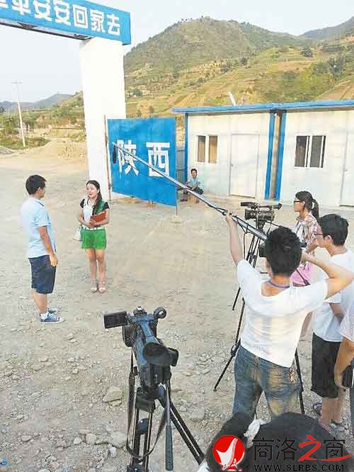 7月27日，《美梦成真》拍摄现场。