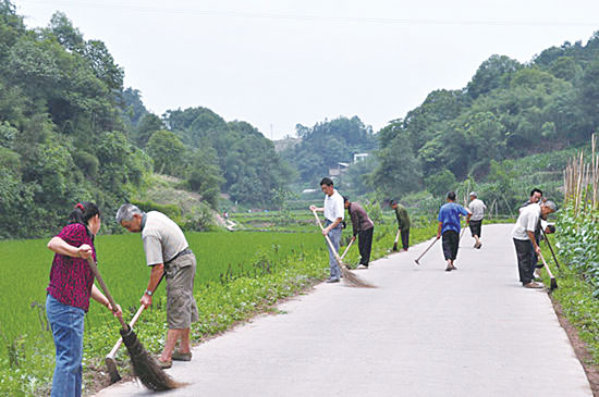商州创建乡村道路省部级示范路