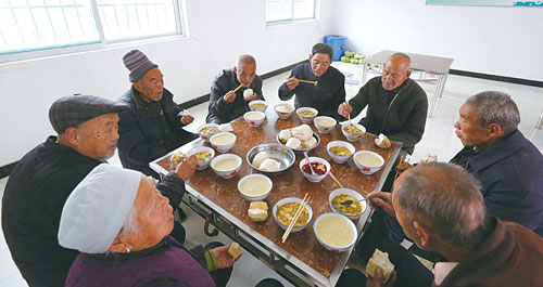 槐树坪幸福院破解空巢老人照管难题