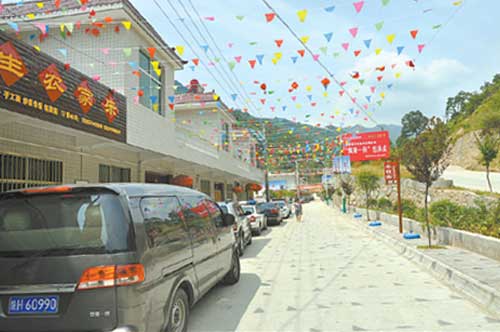 乡村游了丰收村