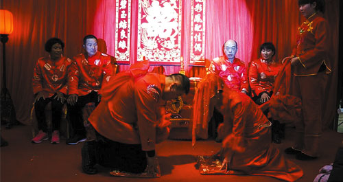 在镇安感受传统婚礼的魅力