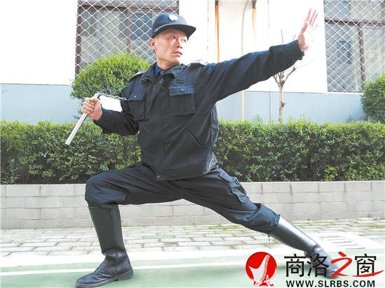 韩涛练习中国武术