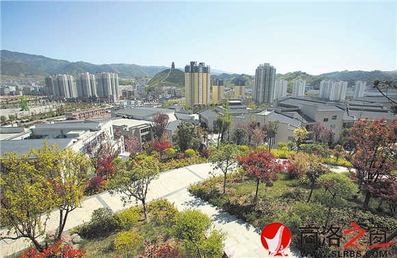 商南城周、城区绿化实现全覆盖,小城商南成了名副其实的绿城。