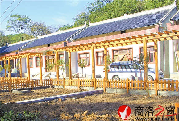 新建起的农家休闲山庄