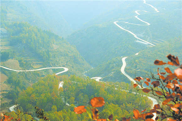 秀美山村姬家河