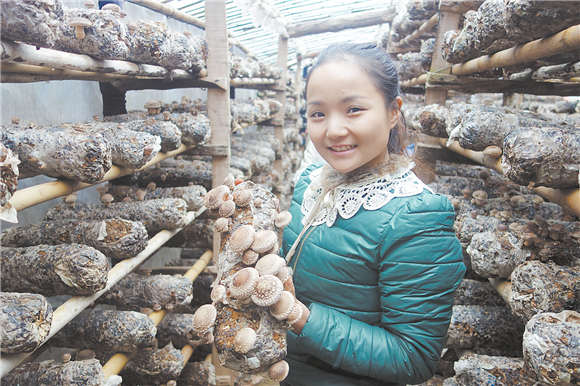 打工妹回乡当电商