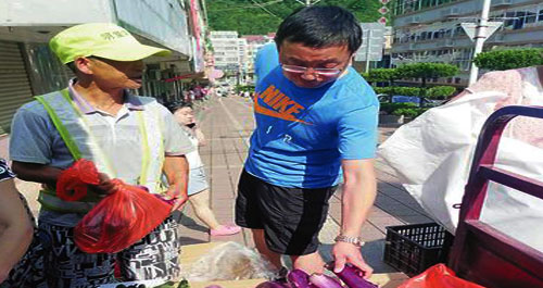 车家河村脱贫攻坚产业大棚蔬菜