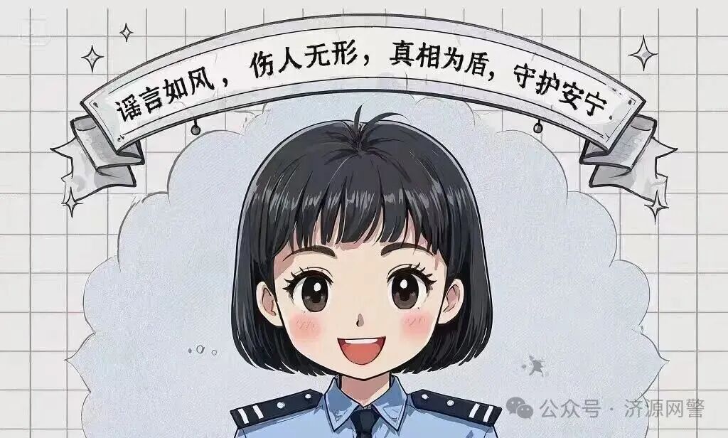 戳破“网上迷雾”——网警带你识破网络谣言真面目